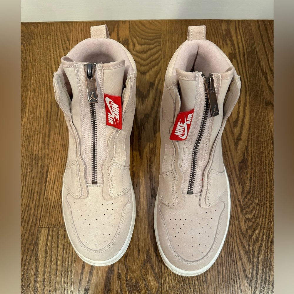 Pink Nike Air Jordans 8.5